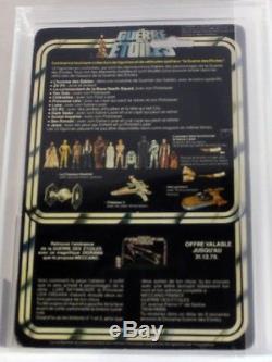 1978 Vintage Star Wars French Meccano 12 Back Chewbacca AFA80 NM #19155299