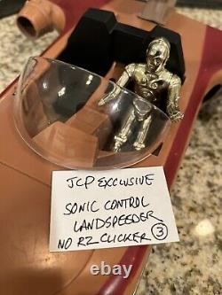 1978 Vintage Star Wars Sonic Control Landspeeder Jc Penney Exclusive Kenner