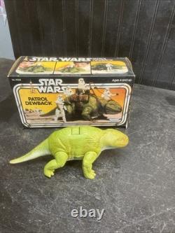 1979 Vintage Star Wars Patrol Dewback Boxed Missing Saddle Kenner FREESHIP