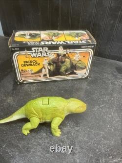 1979 Vintage Star Wars Patrol Dewback Boxed Missing Saddle Kenner FREESHIP