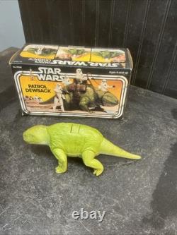 1979 Vintage Star Wars Patrol Dewback Boxed Missing Saddle Kenner FREESHIP