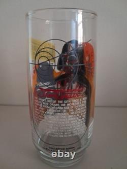 1980 Star Wars Burger King Empire Strikes Back Glasses Set Vintage Lot 6