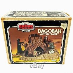 1980 Star Wars Vtg Empire Strikes Back ESB Dagobah Playset, with original box