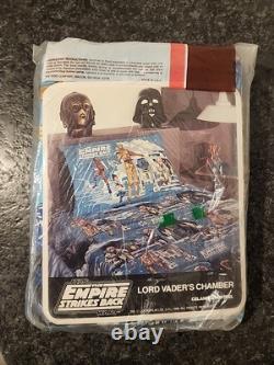 1980 VTG NEW Star Wars Empire Strikes Back Lord Vader's Chamber 3pc Twin Set
