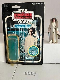 1980 Vintage Kenner Star Wars ESB 45Bk Princess Leia Organa Action Figure Open
