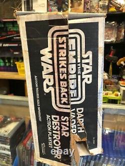 1980 Vintage Kenner Star Wars ESB Darth Vaders Star Destroyer Action Playset Box