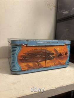 1980 Vintage Star Wars The Empire Strikes Back Metal Lunch Box withThermos Nice
