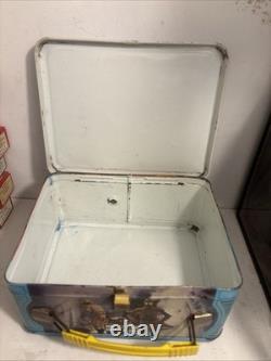 1980 Vintage Star Wars The Empire Strikes Back Metal Lunch Box withThermos Nice