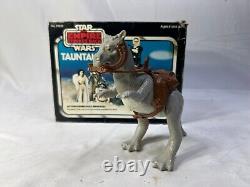 1980 vintage star wars TAUN TAUN complete reins saddle ORIGINAL BOX great shape
