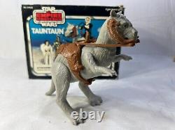 1980 vintage star wars TAUN TAUN complete reins saddle ORIGINAL BOX great shape
