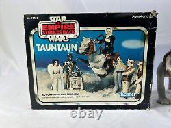 1980 vintage star wars TAUN TAUN complete reins saddle ORIGINAL BOX great shape