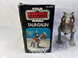 1980 vintage star wars TAUN TAUN complete reins saddle ORIGINAL BOX great shape