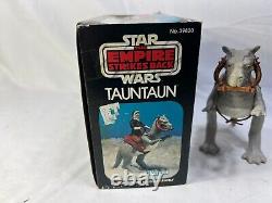 1980 vintage star wars TAUN TAUN complete reins saddle ORIGINAL BOX great shape