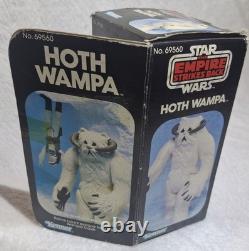 1981 Star Wars HOTH WAMPA MISB Original Sealed ESB Vintage KENNER