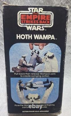 1981 Star Wars HOTH WAMPA MISB Original Sealed ESB Vintage KENNER