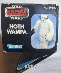 1981 Star Wars HOTH WAMPA MISB Original Sealed ESB Vintage KENNER