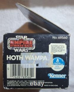 1981 Star Wars HOTH WAMPA MISB Original Sealed ESB Vintage KENNER