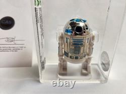 1981 Star Wars Vintage KENNER Loose Action Figure R2-D2 CAS Graded 80 WITH COA