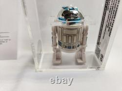 1981 Star Wars Vintage KENNER Loose Action Figure R2-D2 CAS Graded 80 WITH COA