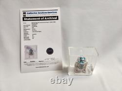 1981 Star Wars Vintage KENNER Loose Action Figure R2-D2 CAS Graded 80 WITH COA