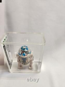 1981 Star Wars Vintage KENNER Loose Action Figure R2-D2 CAS Graded 80 WITH COA