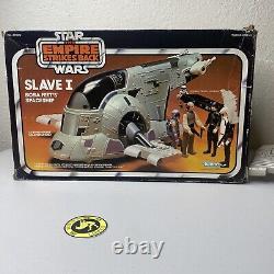 1981 Vintage Star Wars ESB Empire Strikes Back Slave 1 Complete Boxed Boba Fett