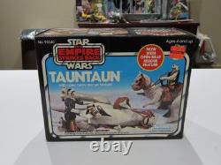 1981 Vintage Star Wars Open Belly Tauntaun Complete Box Cardboard Insert Paper