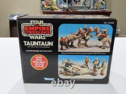 1981 Vintage Star Wars Open Belly Tauntaun Complete Box Cardboard Insert Paper