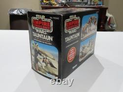1981 Vintage Star Wars Open Belly Tauntaun Complete Box Cardboard Insert Paper