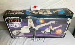 1983 B-Wing Fighter MIB Complete With Box Vintage Star Wars Kenner Vehicle