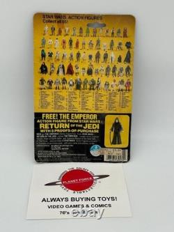 1983 Biker Scout MOC Vintage Star Wars ROTJ 65 Back Jedi Figure NEW