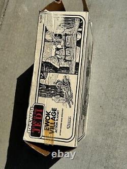 1983 Ewok Village Vintage Star Wars Kenner Playset Return Of The Jedi BOX ONLY