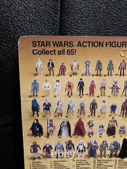 1983 Kenner Star Wars Luke Jedi 65 Back a Debut Cardback Tru Sticker Moc Vintage
