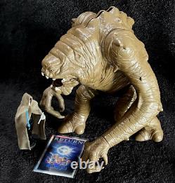 1983 LUKE SKYWALKER JEDI. COMPLETE withRANCOR. TAIWAN. VINTAGE STAR WARS
