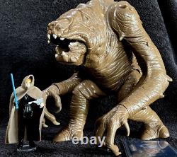 1983 LUKE SKYWALKER JEDI. COMPLETE withRANCOR. TAIWAN. VINTAGE STAR WARS