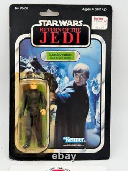 1983 Luke Jedi MOC Vintage Star Wars ROTJ Jedi 77 Back Figure NEW