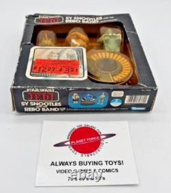 1983 Rebo Band MISB Vintage ROTJ Sy Snootles Max Droopy Star Wars NEW Sealed
