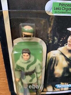 1983 Star Wars Princess Leia Organa Endor Combat Poncho 77 BACK Vintage Kenner