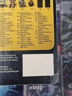 1983 Star Wars ROTJ ANAKIN SKYWALKER Tri-Logo Card Vintage Sealed Action Figure