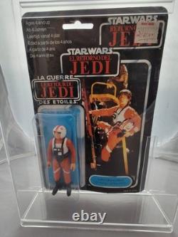 1983 Star Wars vintage ROTJ Palitoy Trilogo Tri Logo Luke Skywalker X-Wing Pilot