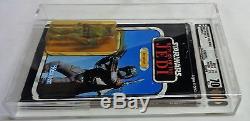 1983 Vintage Star Wars ROTJ Return of Jedi Boba Fett 77 Back AFA 70 Carded MOC