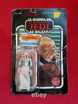 1983 Vintage Star Wars Vintage Lili Ledy Squid Head Early 12 Back Regreso Figure