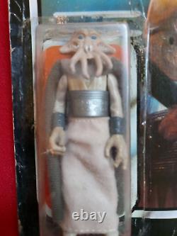 1983 Vintage Star Wars Vintage Lili Ledy Squid Head Early 12 Back Regreso Figure