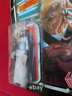 1983 Vintage Star Wars Vintage Lili Ledy Squid Head Early 12 Back Regreso Figure