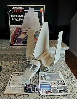 1984 Imperial Shuttle STAR WARS Vintage Original COMPLETE WORKING Decals BOX
