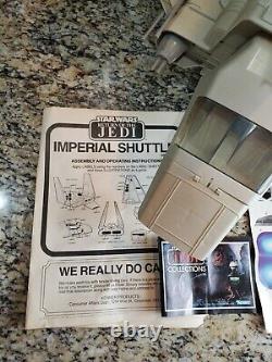 1984 Imperial Shuttle STAR WARS Vintage Original COMPLETE WORKING Decals BOX