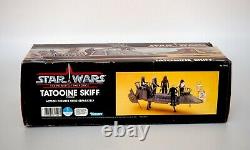 1984 Star Wars POTF Tatooine Skiff Vintage Kenner Vehicle Mint with Box, Map