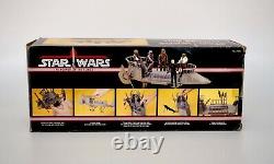 1984 Star Wars POTF Tatooine Skiff Vintage Kenner Vehicle Mint with Box, Map