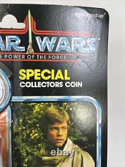 1984 Vintage Kenner Star Wars Last 17 Potf Endor Luke Skywalker In Battle Poncho