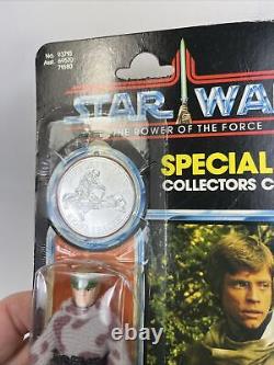1984 Vintage Kenner Star Wars Last 17 Potf Endor Luke Skywalker In Battle Poncho